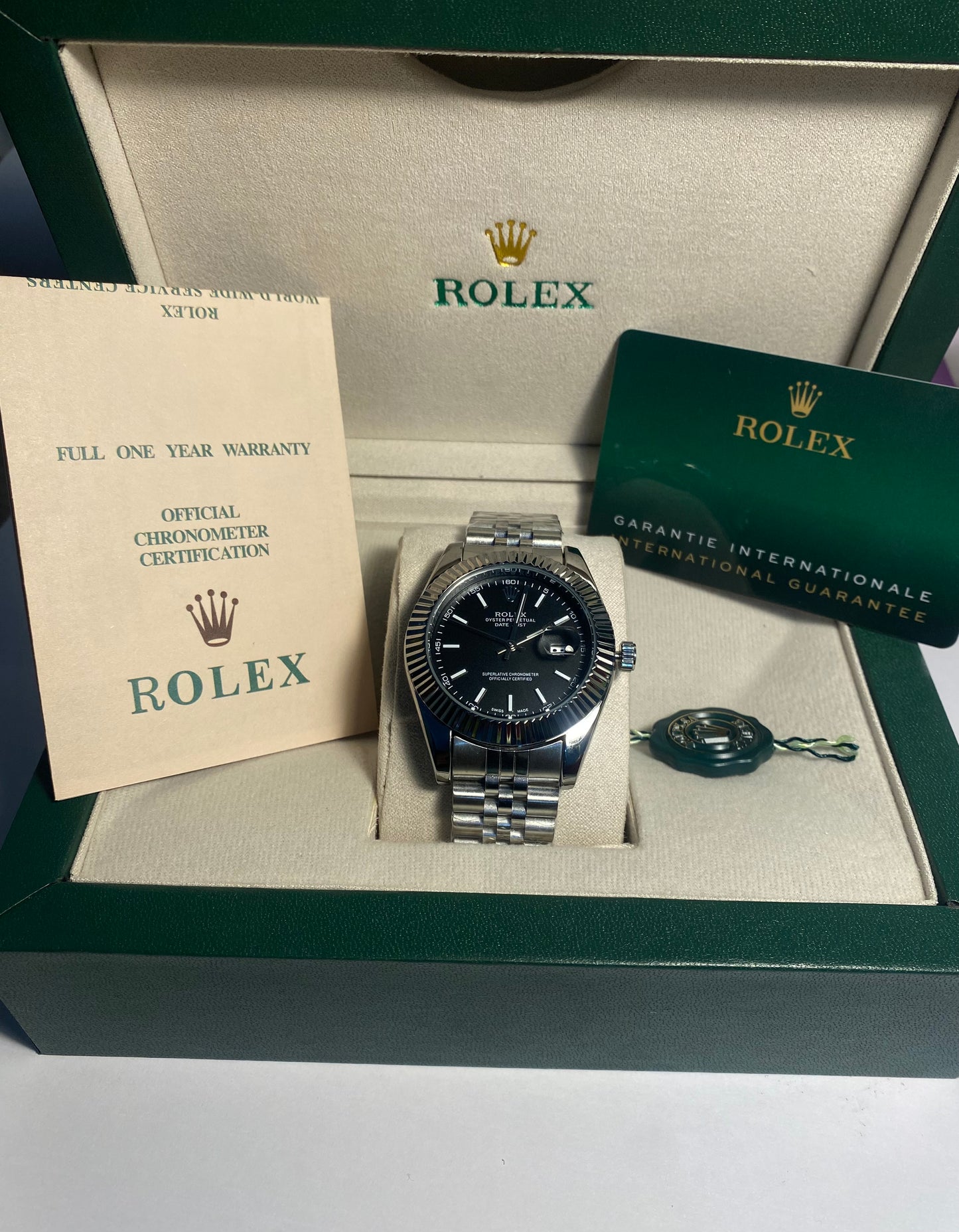 Rolex homme DAYDATEJUST blanc